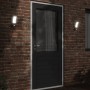 Lámparas de pared LED exterior con sensor 2 uds aluminio negro de , Iluminación de exterior - Ref: Foro24-4006263, Precio: 64...