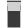 Lámpara de pared LED de exterior aluminio fundido negro de , Iluminación de exterior - Ref: Foro24-4006268, Precio: 30,88 €, ...