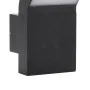 Lámpara de pared LED de exterior aluminio fundido negro de , Iluminación de exterior - Ref: Foro24-4006268, Precio: 30,37 €, ...