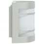 Apliques de exterior 2 unidades acero inoxidable plateado de , Iluminación de exterior - Ref: Foro24-4006296, Precio: 32,69 €...