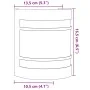 Apliques de exterior 2 unidades acero inoxidable plateado de , Iluminación de exterior - Ref: Foro24-4006296, Precio: 32,69 €...