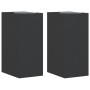 Lámparas de pared de exterior 2 uds aluminio fundido negro de , Iluminación de exterior - Ref: Foro24-4006307, Precio: 31,24 ...