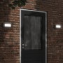 Apliques de exterior 2 unidades acero inoxidable negro de , Iluminación de exterior - Ref: Foro24-4006305, Precio: 29,65 €, D...