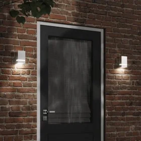 Aplique de exterior de acero inoxidable plateado de , Iluminación de exterior - Ref: Foro24-4006332, Precio: 19,02 €, Descuen...