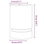 Lámpara de pared de exterior aluminio fundido negro de , Iluminación de exterior - Ref: Foro24-4006330, Precio: 19,25 €, Desc...