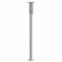 Lámpara de suelo de exterior acero inoxidable plateado 100 cm de , Iluminación de exterior - Ref: Foro24-4006351, Precio: 48,...