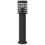 Lámparas de suelo exterior con sensor 3 uds acero negro 60 cm de , Iluminación de exterior - Ref: Foro24-4006370, Precio: 121...
