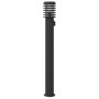 Lámpara de suelo de exterior con enchufe acero negro 110 cm de , Iluminación de exterior - Ref: Foro24-4006379, Precio: 64,37...