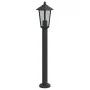 Lámpara de suelo de exterior acero inoxidable negro 80 cm de , Iluminación de exterior - Ref: Foro24-4006385, Precio: 39,11 €...