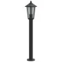 Lámpara de suelo de exterior acero inoxidable negro 80 cm de , Iluminación de exterior - Ref: Foro24-4006385, Precio: 39,11 €...