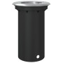 Foco de suelo exterior redondo aluminio negro 10,5x10,5 cm de , Iluminación de exterior - Ref: Foro24-4006391, Precio: 17,10 ...