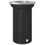 Foco de suelo exterior redondo aluminio negro 10,5x10,5 cm de , Iluminación de exterior - Ref: Foro24-4006391, Precio: 16,81 ...