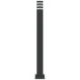 Lámparas de suelo de exterior 3 unidades aluminio negro 110 cm de , Iluminación de exterior - Ref: Foro24-4006398, Precio: 14...