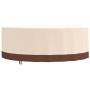 Cubierta muebles jardín redonda Oxford 600D beige Ø 244x71 cm de , Fundas para muebles de jardín - Ref: Foro24-359654, Precio...