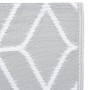 Alfombra de exterior PP gris 190x290 cm de vidaXL, Protectores para exterior - Ref: Foro24-310423, Precio: 60,55 €, Descuento: %