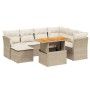 Juego de sofás de jardín con cojines beige 8 pzas ratán PE de , Conjuntos de jardín - Ref: Foro24-3270953, Precio: 536,05 €, ...