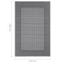 Alfombra de exterior PP gris 120x180 cm de vidaXL, Protectores para exterior - Ref: Foro24-310413, Precio: 24,33 €, Descuento: %