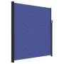 Toldo lateral retráctil azul 220x500 cm de , Sombrillas - Ref: Foro24-4004476, Precio: 141,33 €, Descuento: %