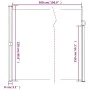 Toldo lateral retráctil azul 220x500 cm de , Sombrillas - Ref: Foro24-4004476, Precio: 141,33 €, Descuento: %