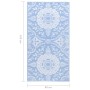 Alfombra de exterior PP azul bebé 80x150 cm de vidaXL, Protectores para exterior - Ref: Foro24-310452, Precio: 26,22 €, Descu...