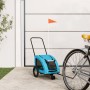 Remolque de bicicleta mascotas hierro tela Oxford azul de , Cochecitos para mascotas - Ref: Foro24-93974, Precio: 97,61 €, De...
