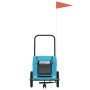 Remolque de bicicleta mascotas hierro tela Oxford azul de , Cochecitos para mascotas - Ref: Foro24-93974, Precio: 97,61 €, De...