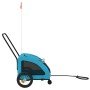 Remolque de bicicleta mascotas hierro tela Oxford azul de , Cochecitos para mascotas - Ref: Foro24-93974, Precio: 97,61 €, De...