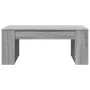 Mesa de centro madera de ingeniería gris Sonoma 102x55x42 cm de , Mesas de centro - Ref: Foro24-831859, Precio: 66,43 €, Desc...
