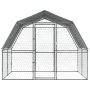 Jaula pájaros con techo puerta 2 uds acero galvanizado plateado de , Pajareras - Ref: Foro24-3294912, Precio: 339,13 €, Descu...