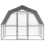 Jaula pájaros con techo puerta 2 uds acero galvanizado plateado de , Pajareras - Ref: Foro24-3294912, Precio: 433,03 €, Descu...