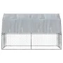 Jaula pájaros con techo puerta 2 uds acero galvanizado plateado de , Pajareras - Ref: Foro24-3294912, Precio: 339,13 €, Descu...