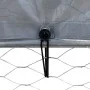 Jaula pájaros con techo puerta 2 uds acero galvanizado plateado de , Pajareras - Ref: Foro24-3294912, Precio: 339,13 €, Descu...
