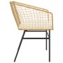 Sillones de jardín con cojines 2 uds ratán sintético marrón de , Sillas de jardín - Ref: Foro24-369101, Precio: 92,21 €, Desc...