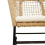 Sillones de jardín con cojines 2 uds ratán sintético marrón de , Sillas de jardín - Ref: Foro24-369101, Precio: 92,21 €, Desc...
