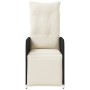 Sillones reclinable jardín cojines 2 uds ratán sintético negro de , Sillas de jardín - Ref: Foro24-365700, Precio: 250,03 €, ...