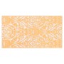 Alfombra de exterior PP naranja y blanco 120x180 cm de vidaXL, Protectores para exterior - Ref: Foro24-310461, Precio: 28,06 ...