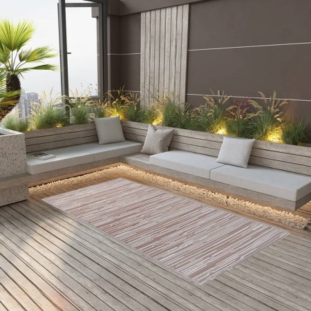 Alfombra de exterior PP marrón 120x180 cm de vidaXL, Protectores para exterior - Ref: Foro24-310441, Precio: 28,33 €, Descuen...