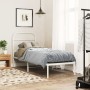 Cabecero de metal blanco 75 cm de , Cabeceros y pies de cama - Ref: Foro24-377192, Precio: 29,26 €, Descuento: %