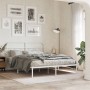 Cabecero de metal blanco 150 cm de , Cabeceros y pies de cama - Ref: Foro24-377200, Precio: 39,25 €, Descuento: %