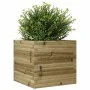 Jardinera madera de pino impregnada 50x50x46 cm de , Maceteros y jardineras - Ref: Foro24-3282408, Precio: 108,36 €, Descuent...
