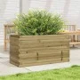Jardinera de madera de pino impregnada 90x40x46 cm de , Maceteros y jardineras - Ref: Foro24-3282448, Precio: 136,32 €, Descu...