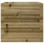 Jardinera madera de pino impregnada 50x50x46 cm de , Maceteros y jardineras - Ref: Foro24-3282408, Precio: 108,36 €, Descuent...
