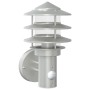 Lámpara de pared de exterior con sensor acero inoxidable de , Iluminación de exterior - Ref: Foro24-4006230, Precio: 36,46 €,...