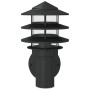 Aplique de exterior de acero inoxidable negro de , Iluminación de exterior - Ref: Foro24-4006232, Precio: 29,09 €, Descuento: %