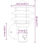 Lámpara de pared de exterior con sensor acero inoxidable de , Iluminación de exterior - Ref: Foro24-4006230, Precio: 36,46 €,...