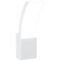 Lámpara de pared LED de exterior aluminio fundido blanco de , Iluminación de exterior - Ref: Foro24-4006264, Precio: 27,04 €,...