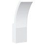 Lámpara de pared LED de exterior aluminio fundido blanco de , Iluminación de exterior - Ref: Foro24-4006264, Precio: 27,04 €,...