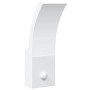 Lámpara de pared de exterior LED con sensor aluminio blanco de , Iluminación de exterior - Ref: Foro24-4006266, Precio: 33,34...