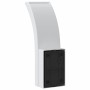 Lámpara de pared de exterior LED con sensor aluminio blanco de , Iluminación de exterior - Ref: Foro24-4006266, Precio: 33,34...