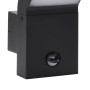 Lámpara de pared de exterior LED aluminio fundido negro de , Iluminación de exterior - Ref: Foro24-4006270, Precio: 37,55 €, ...